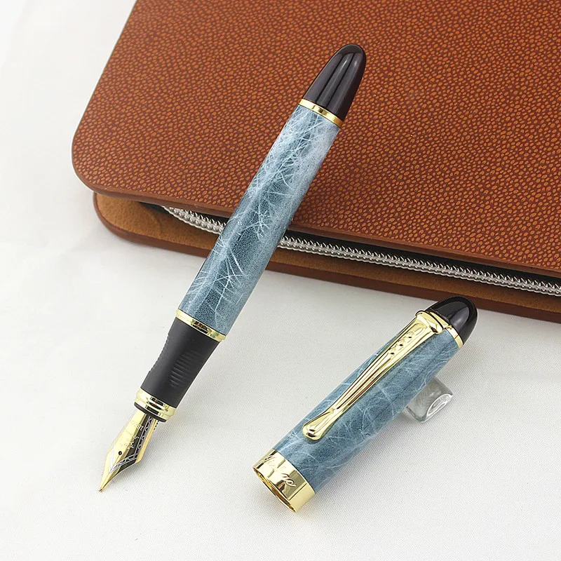 Jinhao X450, роскошные брендовые ручки, канцелярские принадлежности для офиса, школы, авторучка, Китайская Красная Лаковая черная линейная ручка с чернилами, подарочная ручка