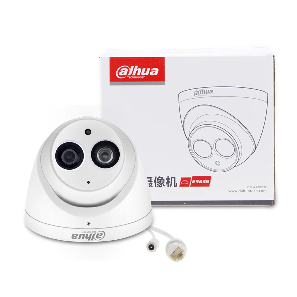 DaHua POE IP Camera IPC-HDW4433C-A IPC-HDW4631C-A POE 4MP 6MP Network IP Camera Built-in MIC 30M IR Night Vision WDR Onvif 2.4