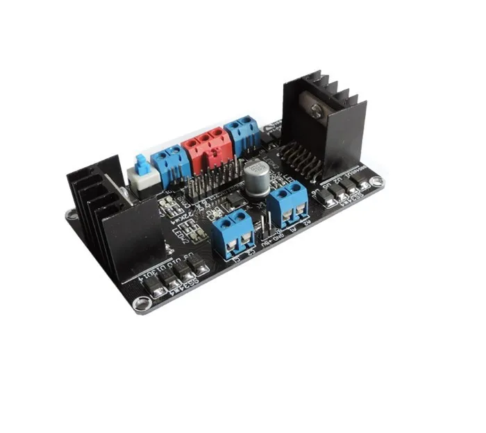 Aslong 6-12 v dc Мотор привод Щит Плата расширения L298NS