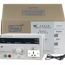 AC 250 в 2/20mA Desktop тестер измерения утечки тока метр RK2675AM с светодиодный цифровой дисплей 500VA сигнализатор утечки оборудования