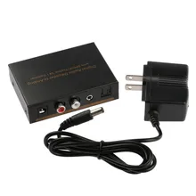 Цифровой аудиодекодер в аналоговый с SPDIF/Toslink 3X1 Переключатель Поддержка 5,1 канала