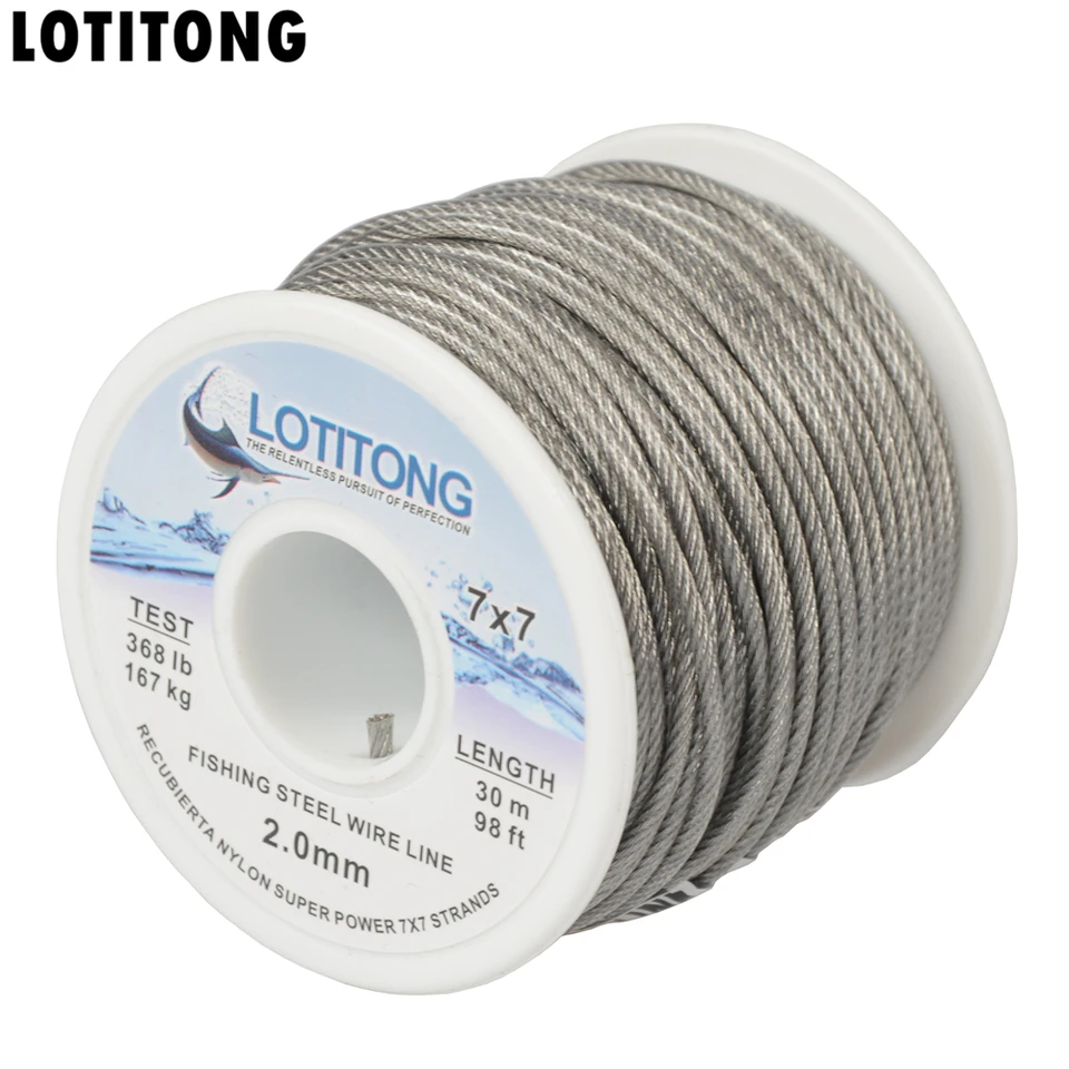 10M 7 Strands Nylon Coated Trace Wire - High Strength Fishing Leader - View #9