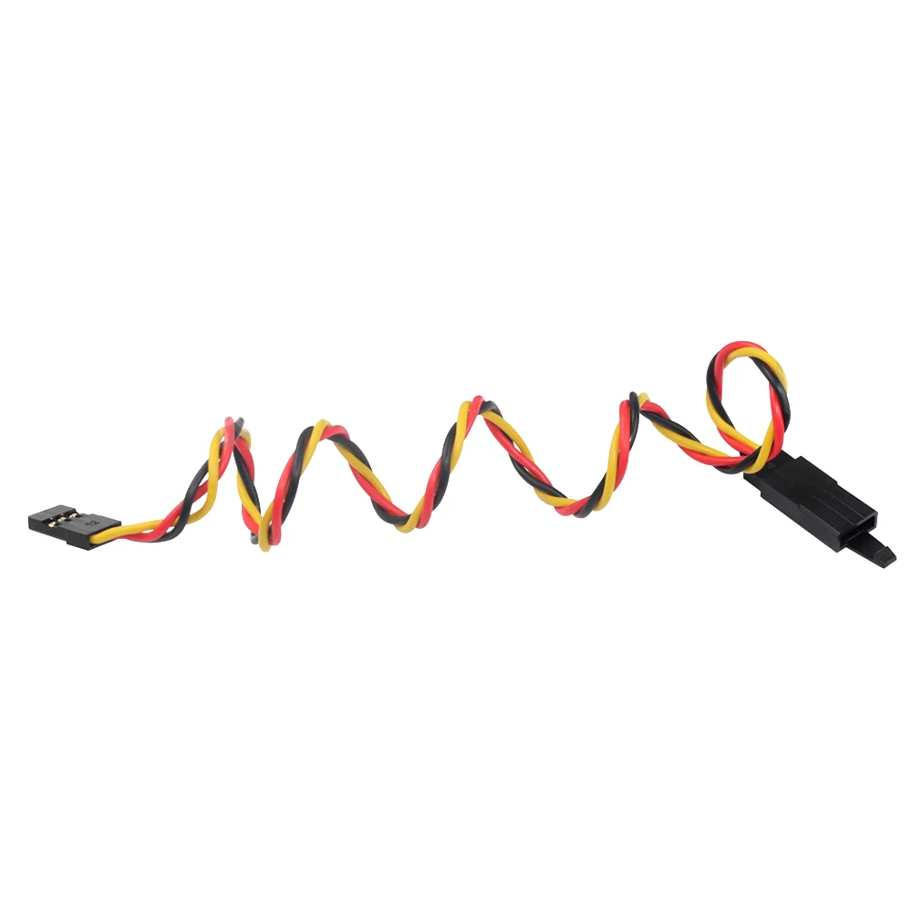 

Free Shipping For 10pcs AMASS 15cm Quadcopter Servo Extension Lead With HOOK 22AWG JR Female to Male Twisted Wire Cable