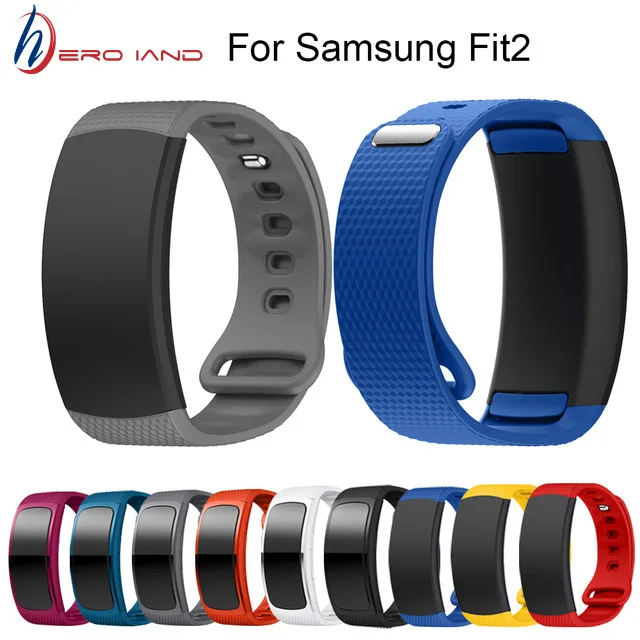 

Hero Iand Watch Band Silicone Replacement Wristband For Samsung Gear Fit 2 SM-R360 watch Wristband