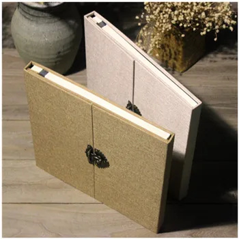 

2017 new 12 inch cotton double coated self-adhesive DIY album family album 5678 inch thin Vintage Handmade creative phase