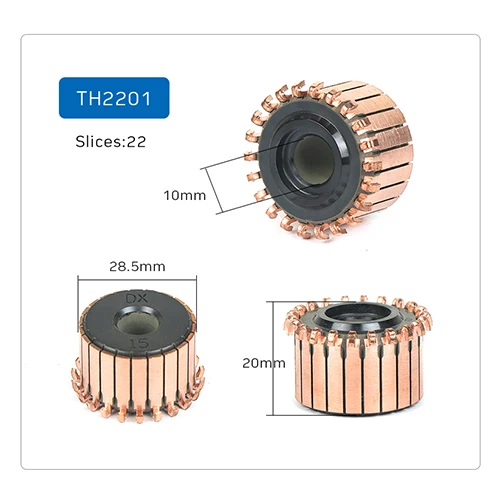 Медные стержни генератора, Электрический мотор, коммутатор, медный тон, Dremel инструменты, коммутационный прибор для мини-дрели на арматуре, Commutat - Цвет: TH2201