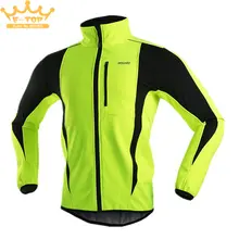 Thermal Cycling Jacket Winter Warm Up Bicycle Clothing Windproof Waterproof Soft shell Coat MTB Bike Jersey