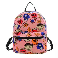 kai yunon 2016 Women Canvas Shoulder Bag Printing Bag School Backpack Rucksack Aug 24