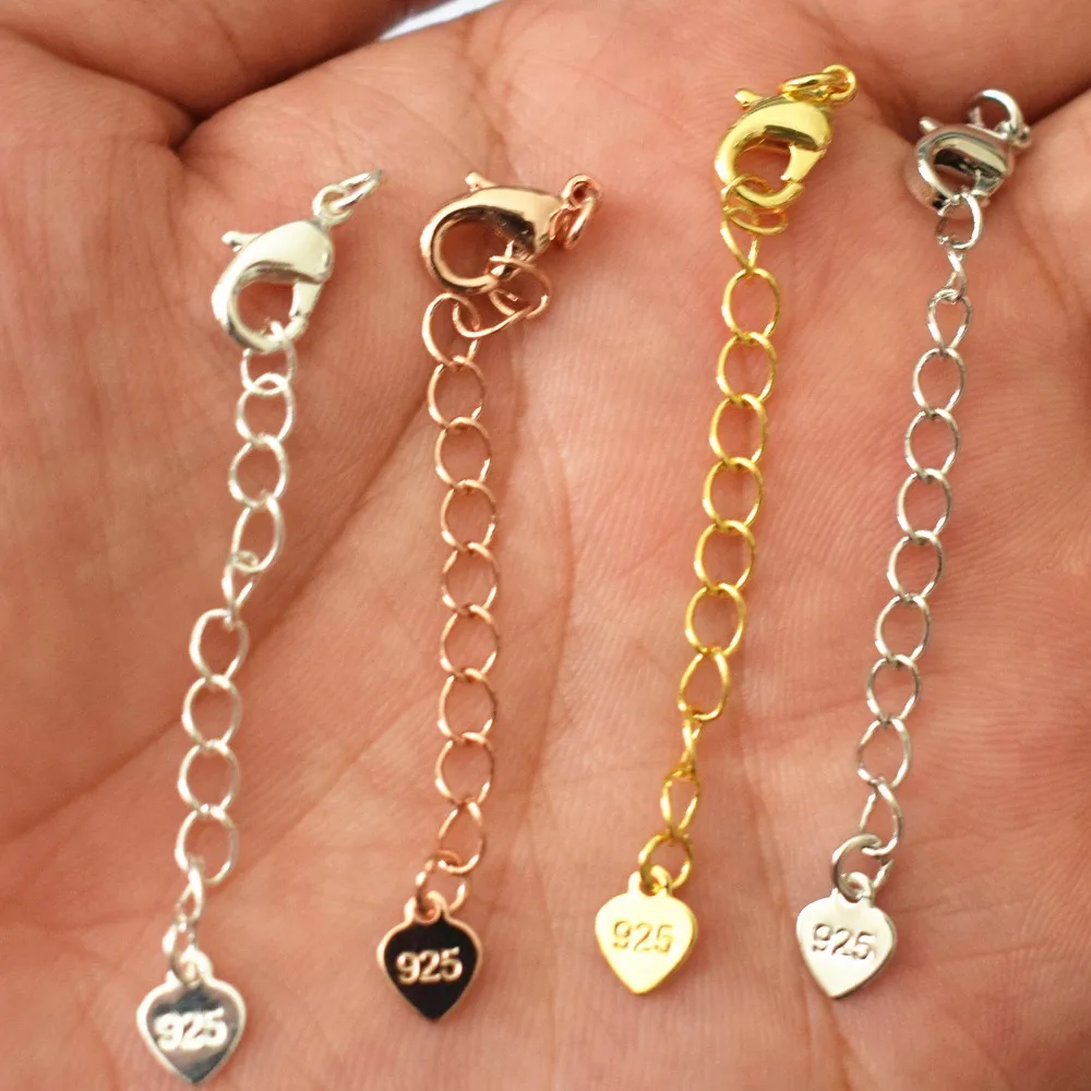 

4Colors Additional Long Chain Of Necklaces And Bracelets Chain Length 6CM Jewelry Accessories