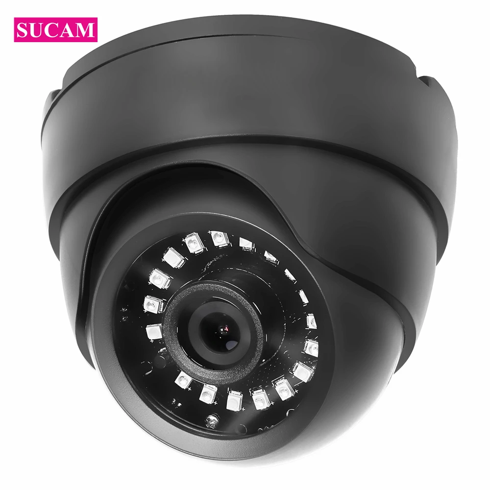 

SUCAM 2MP IP Security Camera 1920*1080 Dome Black Plastic Home Video Surveillance CCTV IP Camera ONVIF P2P 20M IR Night Vision