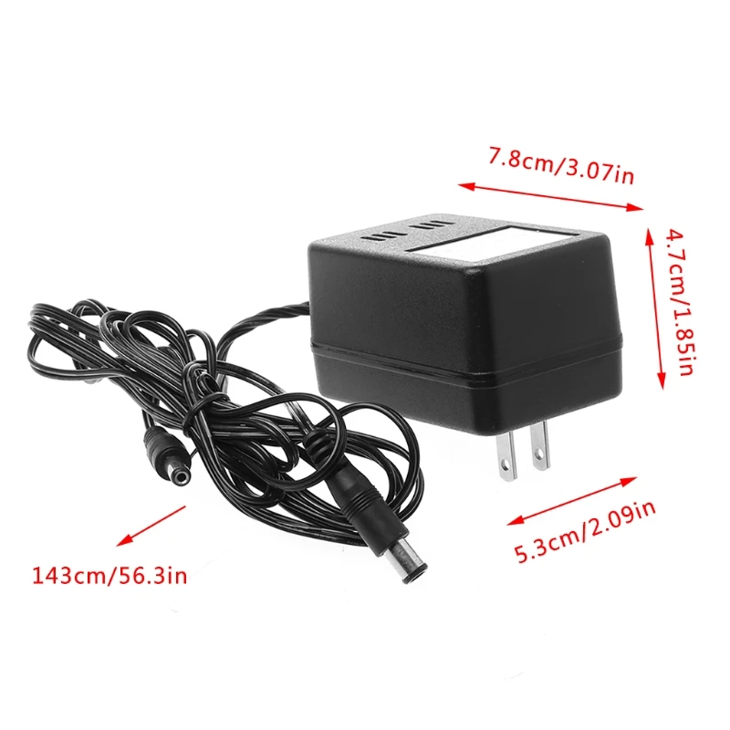 3-In-1 US wtyczka zasilanie prądem zmiennym kabel Adapter dla NES Super Nintendo SNES Sega Genesis 1