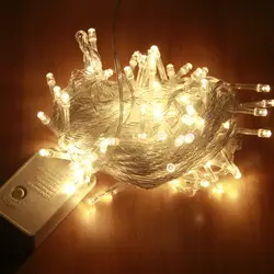 Jiaderui 100 светодиоды Шторы Сосулька Рождество Строка Гарленд Огни Праздник освещение внутреннего Свадебная вечеринка сад Стадия Открытый
