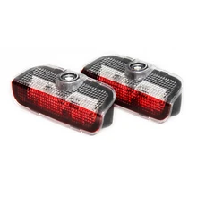 2x LED Car Door Courtesy Laser Logo Projector Light For VW Golf 5 6 7 Jetta MK7 CC Tiguan Passat B6 B7 Scirocco
