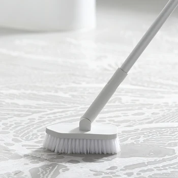 

Long handle cleaning floor brush telescopic rod tile cleaning broom toilet hard hair cleaning brush wx11211355