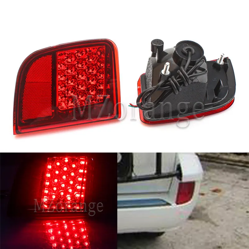 

MZORANGE LED Tail Light for Toyota Land Cruiser 200 LC200 2008-2015 Rear Bumper Reflector Fog Lamp Brake Light Car Accessories