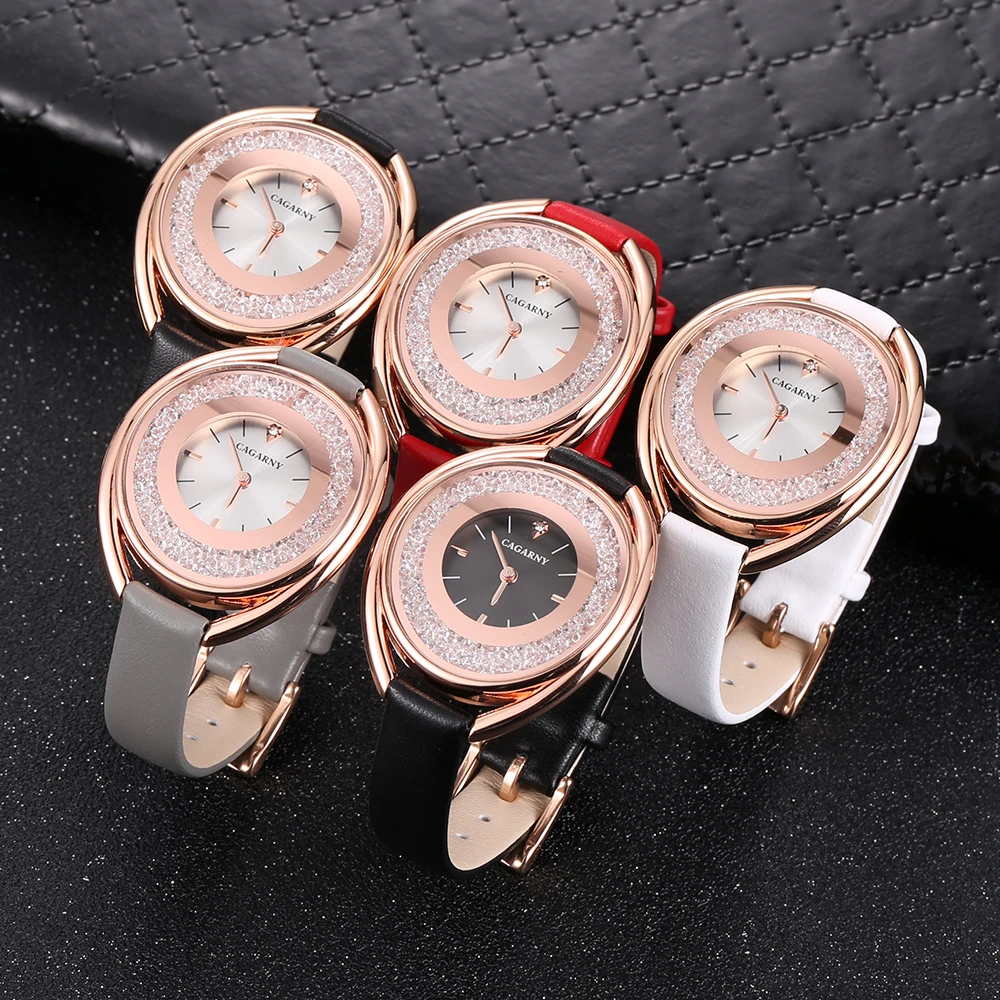 cagarny 2018 Fashion Women Watch Luxury Brand Women Casual Wrist Watch Ladies Quartz Watch Relogio Feminino bayan kol saati wholesale drop shipping (15)