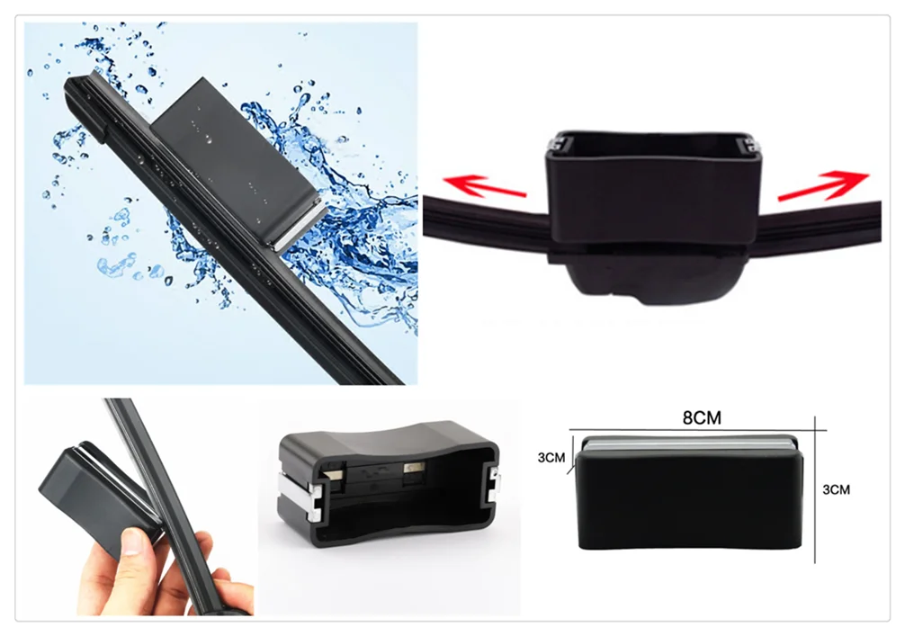 

Universal Car wiper wiper blade repair refurbishment scraping auto parts for Volvo S40 S60 S80 XC60 XC90 V40 V60 Any Cars