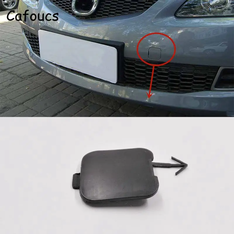 

Cafoucs For mazda 6 2005 Front Bumber Towing Hook Cap Trailer Cover GV2S-50-A11