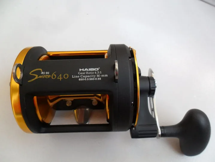 Jogo de Pesca ao Corrico Rolamentos de Esferas Barco de Pesca Carretel de Pesca Quality Poderoso Carretel Anilhas Arraste Carbono Top 6 8 Esporte e Lazer