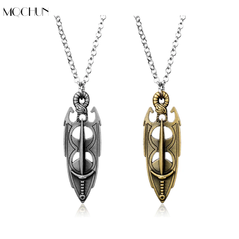 The Elder Scrolls 5 Skyrim Pendant Necklace Jewelry Dawnguard