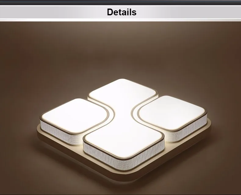 Plafoniere Quadrate A Led : Moderne deckenleuchte lamparas de techo plafoniere lampara