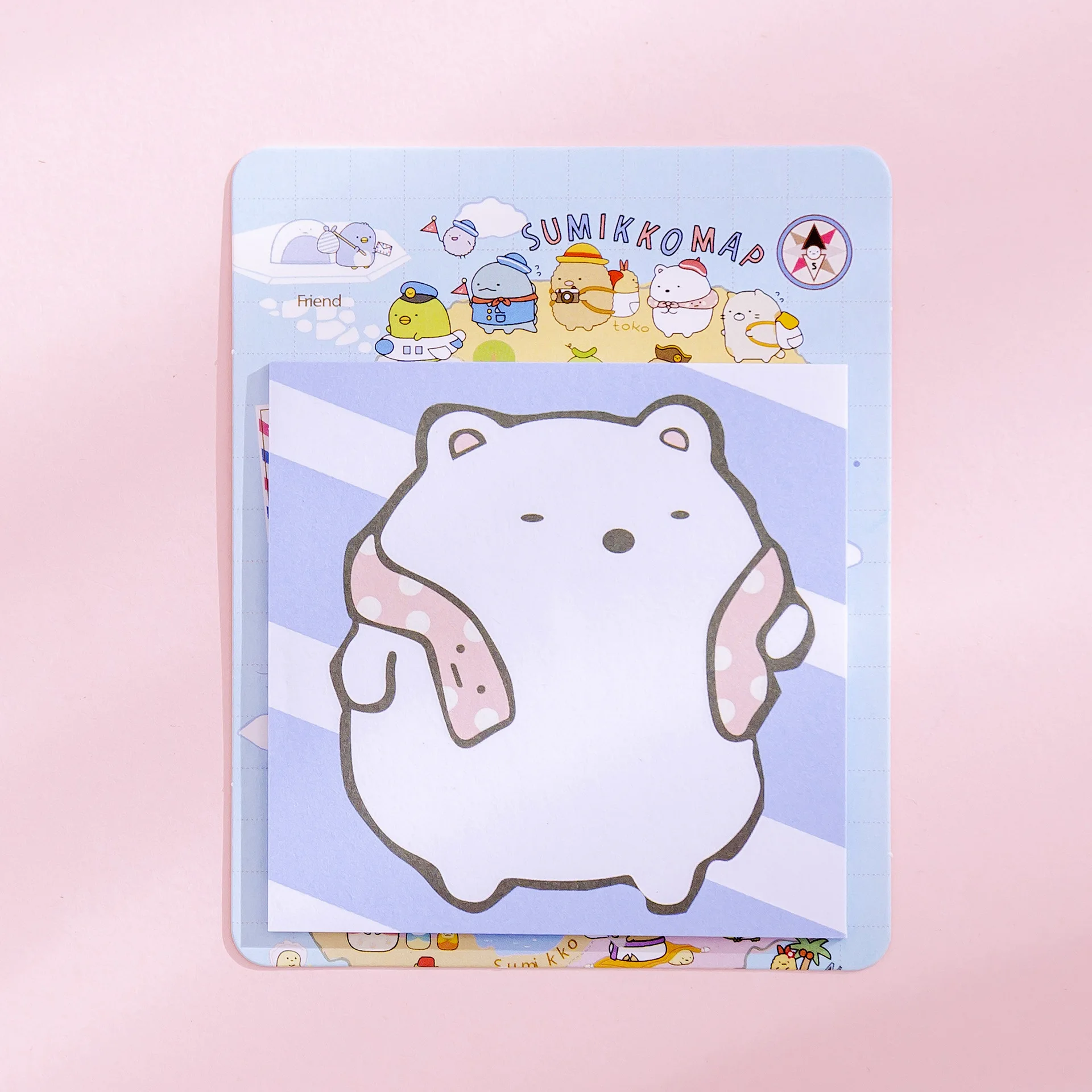 Kawaii Sumikko Gurashi милый липкий блокнот для заметок дневник стационарные хлопья скрапбук декоративные Липкие заметки - Цвет: 18