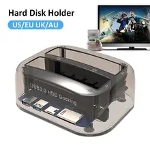 3 5 Inch 2 5 Inch SATA USB 3 0 Plug And Play Multifunction HDD Docking
