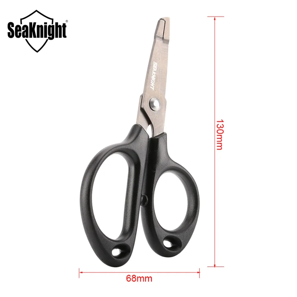 SeaKnight SK001 Fishing Scissors 13cm 28g Stainless Steel Blade Multifunctional Durable Scissor Line Cutter Outdoor Fishing Tool