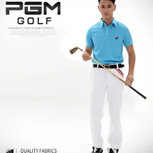 Высокое качество! PGM штаны для гольфа мужские высокие эластичные мужские брюки тонкие спортивные летние тонкие брюки Брендовые мужские брюки для отдыха быстросохнущие