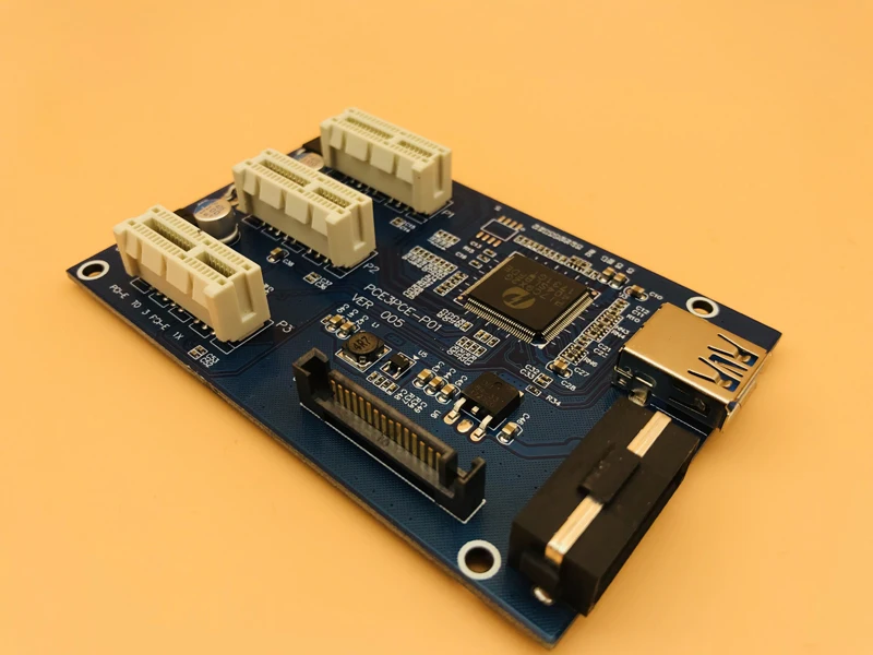 3 в 1 PCIE PCI Express 1X слоты райзер карта E от до расширительный адаптер 2 слойная