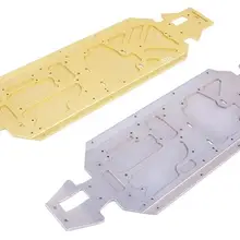 Rovan LT металла с ЧПУ шасси пластины 7075 сплава для 1/5 Losi 5ive-T 5 T король мотор X2 RC автомобильная часть