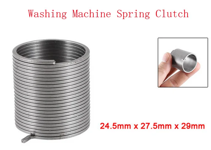 

Repairing Part 24.5mm x 27.5mm x 29mm Washing Machine Spring Clutch 5pcs
