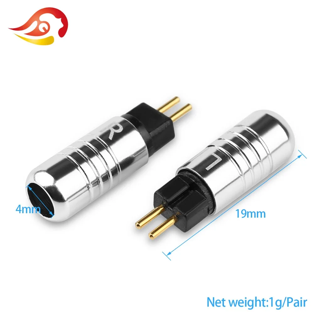 Штыри для наушников QYFANG 0 78 мм штырь штекер W4R UM3X UM3RC UE11 UE18 JH13 JH16 ES3 DIY соединитель с