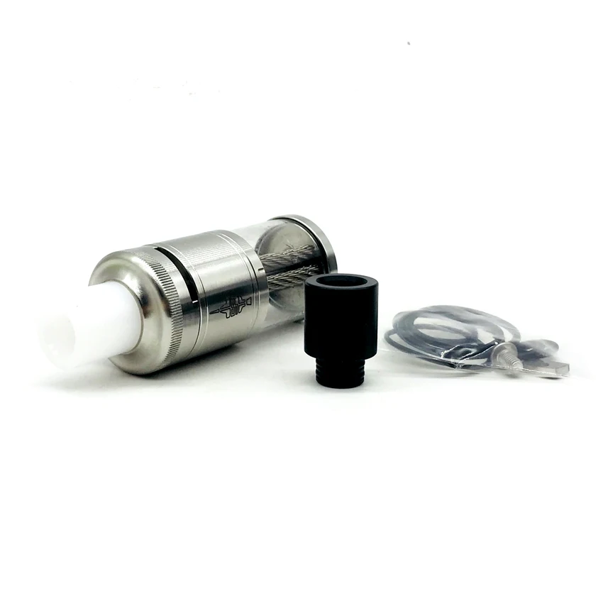 

New Arrival Bogati RTA 23mm Diameter Vape RDA Atomize 316 Stainless Steel Adjustable Airflow Ring Vape Tank