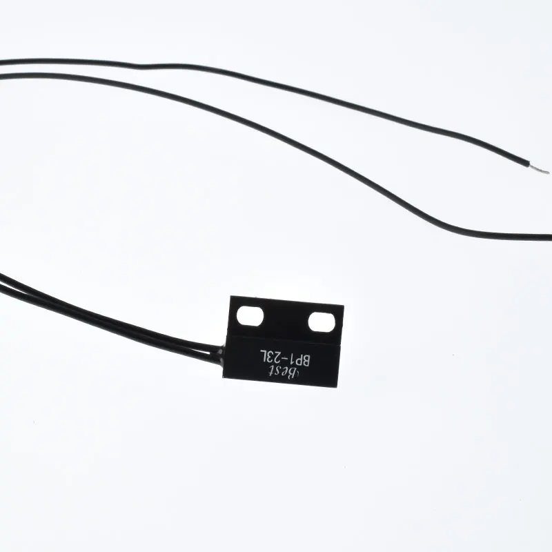 

10pcs Electronic magnetic switch doorbell induction magnetic power switch induction line window sensor switch black