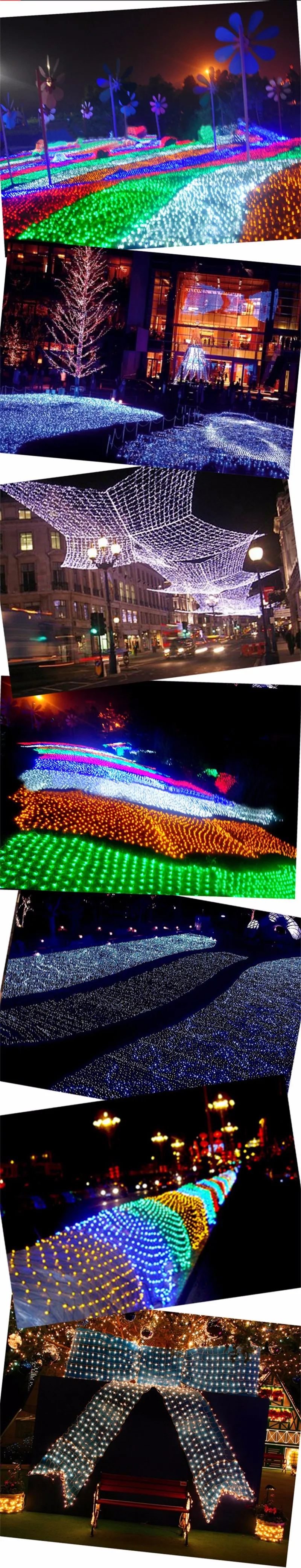 LED net lights - application