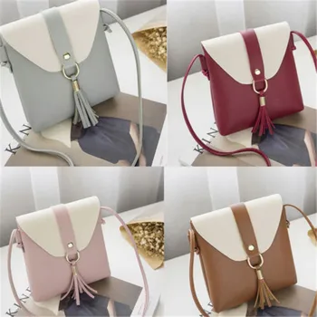 

2018 Modern New And Fashion Women Lady Handbag Shoulder Bag Messenger Tote Leather Ladies Purse Satchel