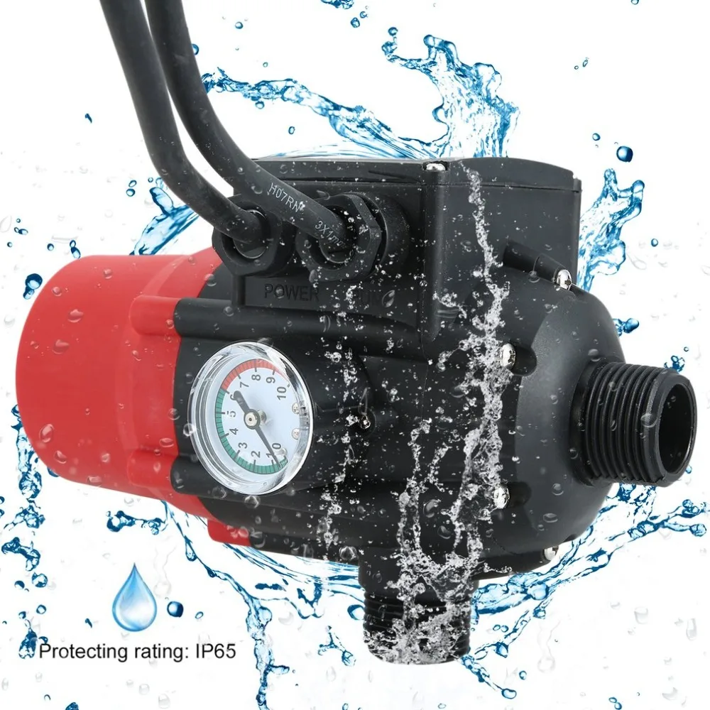 

Automatic Pump Pressure Switch Electronic Water Pump Switch Automatic Booster Controller Water Pump Pressure Controller