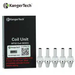 5 шт. KangerTech SOCC катушка блок для EVOD/Protank/Mini Protank/Protank-II/Mini Protank-II/Unitank/Mini Unitank E-cig катушка для вейпинга