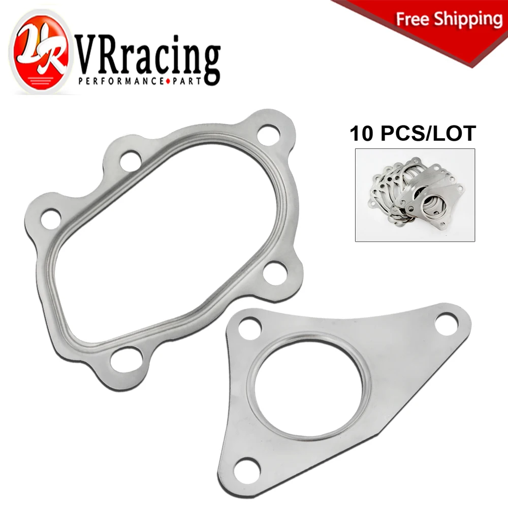 

FREE SHIP - 10PCS/LOT For SUBARU TOYOTA EJ20 EJ25 TD04L TD05H VF34 VF22 TD04 TD05 VF Turbo Gaskets Down pipe Manifold Gasket Kit