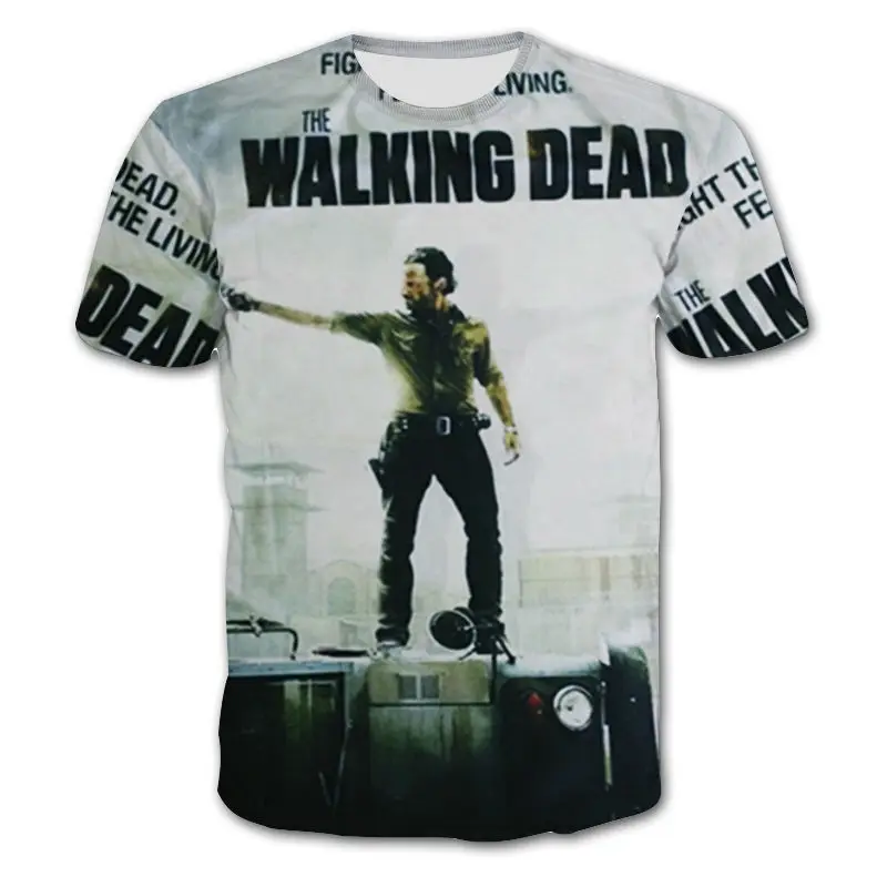 Best Sale The Twd 3d Tees Hot Showing The Walking Dead