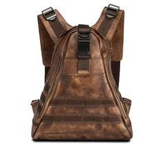 240 Steampunk Punk PUBG Cosplay Chicken Dinner Playerunknown's Battlegrounds Role Play genuine leather Shoulder Bag Backpack