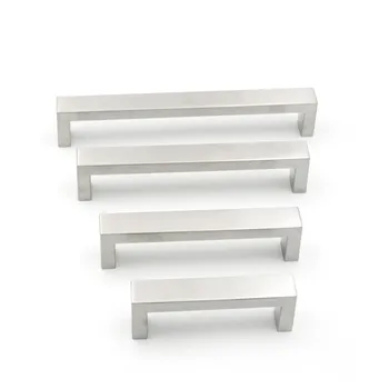 

Kichen Cabinet Drawer Handles Knobs Brushed Nickel 2"~11.3"Bathroom Cabinet Door Handles Furniture Office Desk Drawer Pulls