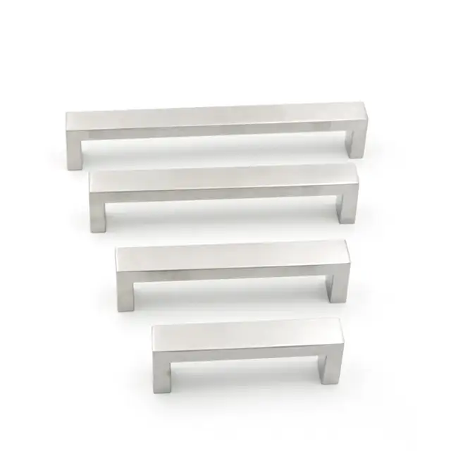 Kichen Cabinet Drawer Handles Knobs Brushed Nickel 2 11 3