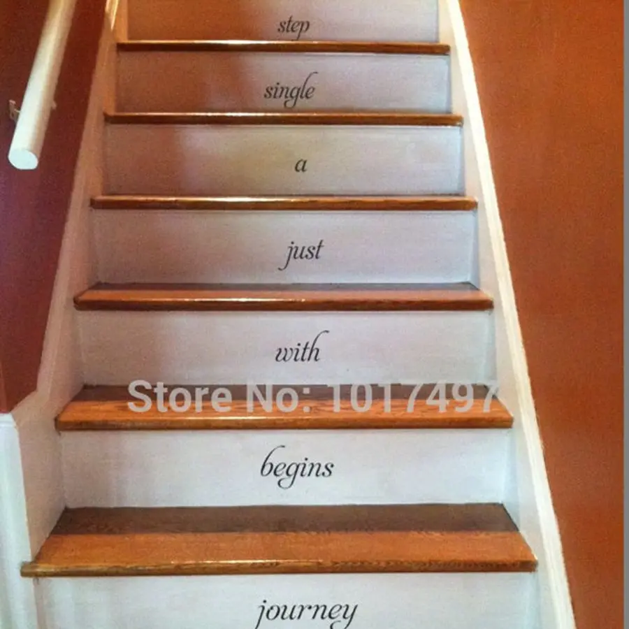 Chaque Voyage Commence Autocollant Mural En Vinyle Avec Citations D Inspiration Decoration Artistique Avec Une Phrase Positive Pour L Escalier Aliexpress Chaque Voyage Commence Autocollant Mural En Vinyle Avec Citations D Inspiration Decoration Artistique Avec Une Phrase Positive Pour L Escalier Aliexpress