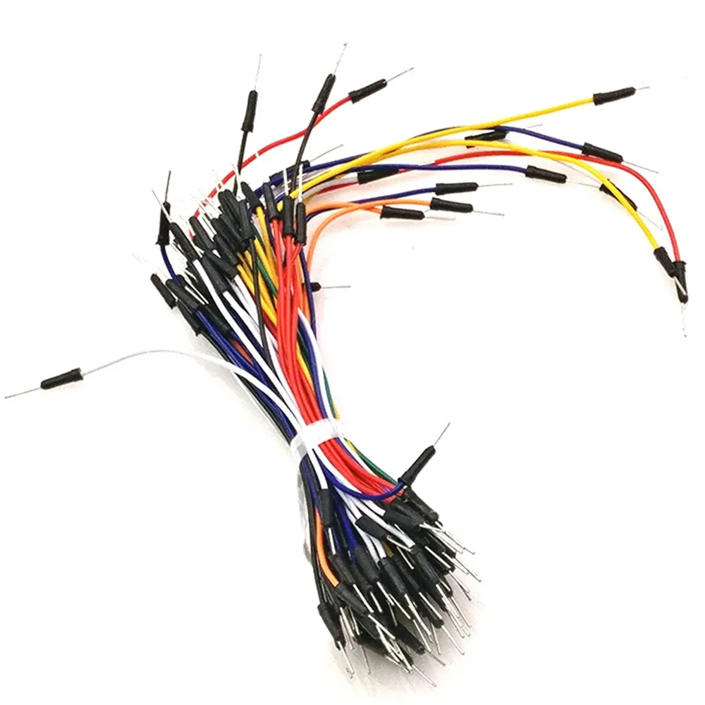 

65pcs=1set Jump Wire Cable Male to Male Jumper Wire for Arduino Breadboard 65 jump wires Connector