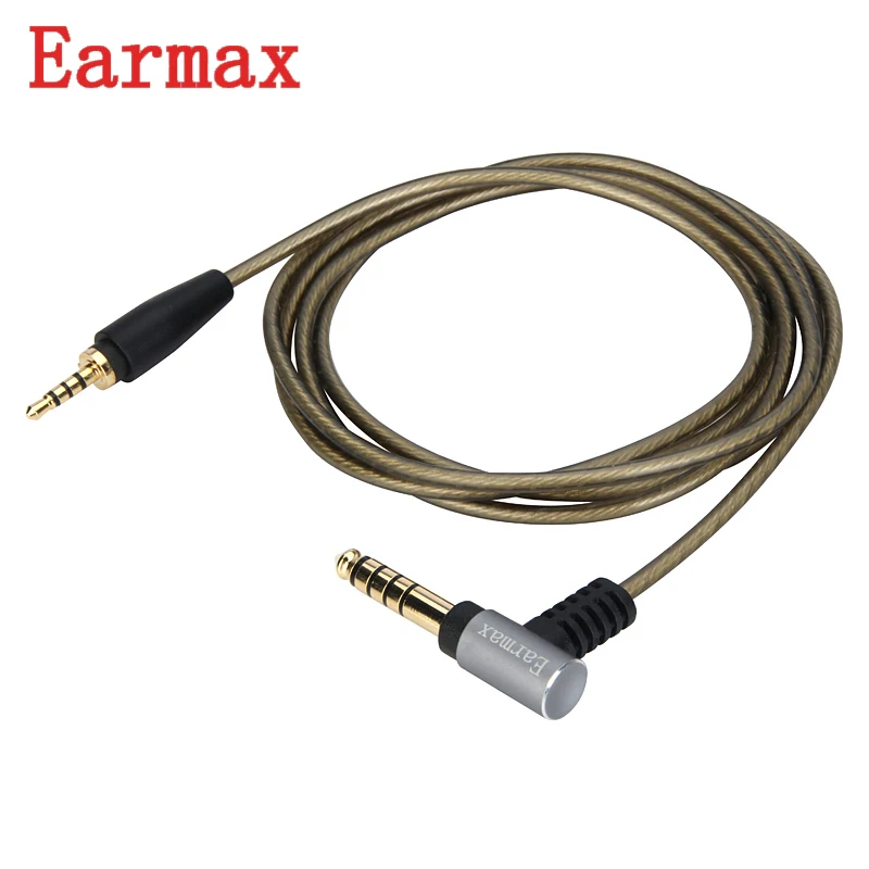 Обновление Earmax для Urbanite кабель для наушников 3,5 мм до 2,5 мм HIFI посеребренный аудио Aux провод Замена для Sennheiser