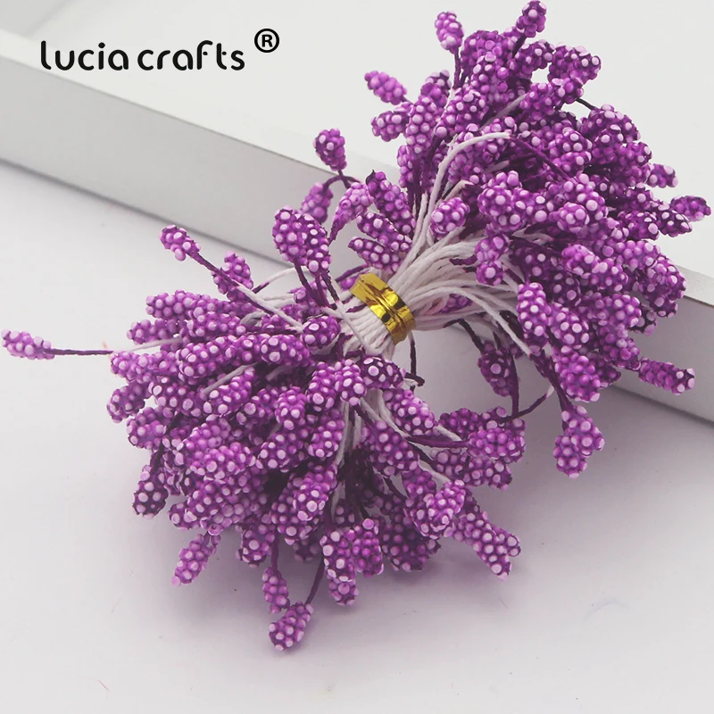 288pcs 5mm Flower Stamens Floral Sugar Artificial Flowers For Wedding Party Home Decoration DIY Wreath Scrapbooking Accessories
