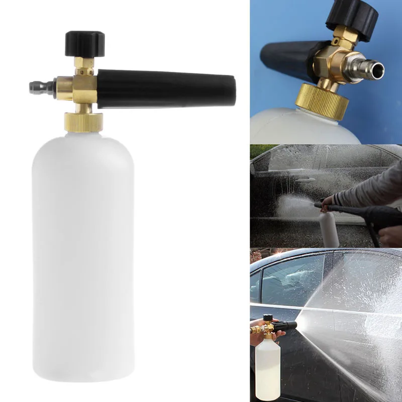 Prix pour 1L Réglable Neige Mousse De Lavage De Voiture Pistolet Savon Nettoyeur Haute Pression Bouteille 12mm-D2TB Prix pour 1L Réglable Neige Mousse De Lavage De Voiture Pistolet Savon Nettoyeur Haute Pression Bouteille 12mm-D2TB