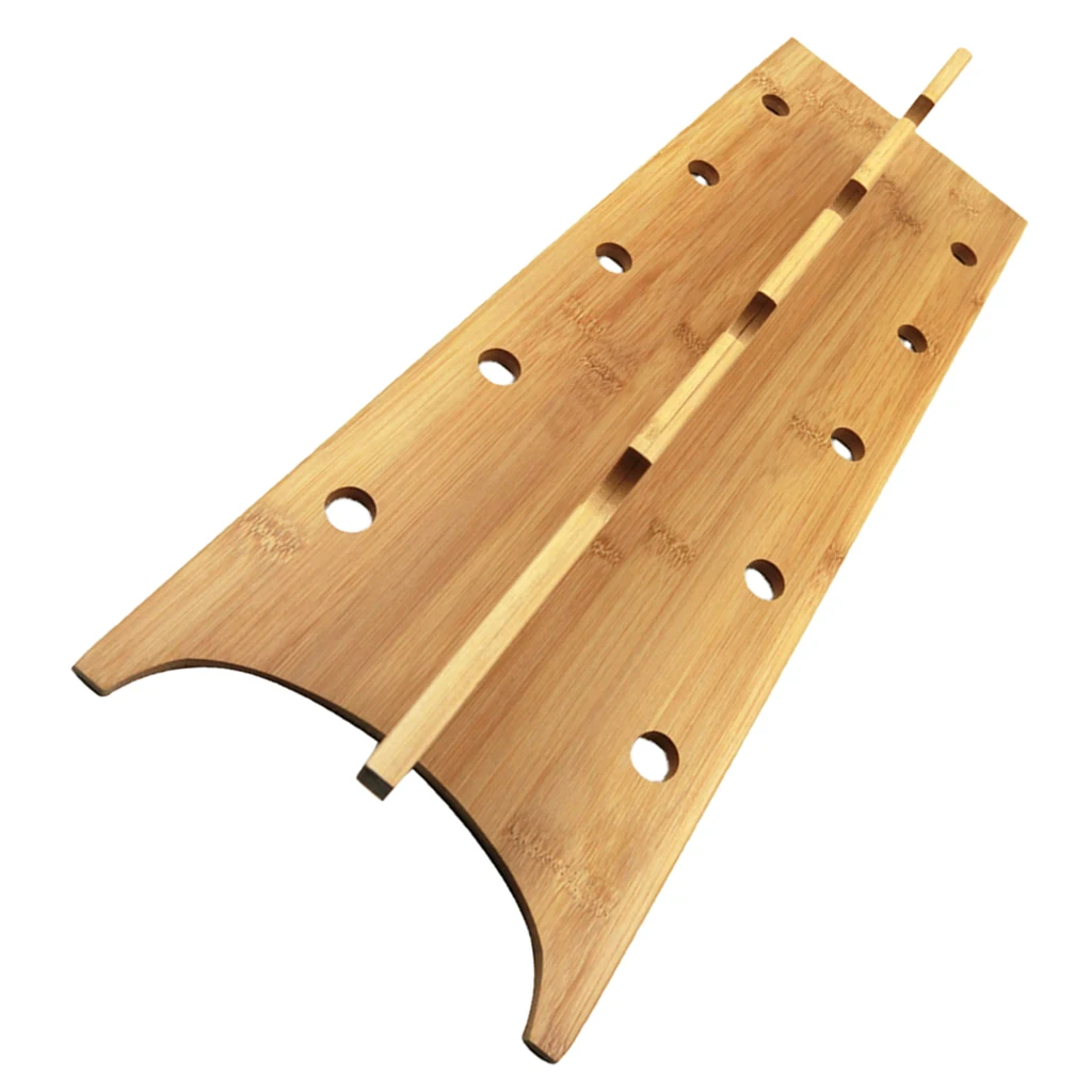 Wooden Sunglasses Display Stand Holder Eyewear Organizer Rack with 5 Layers, for Shop Counter, Table Tops